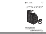 Предварительный просмотр 1 страницы U.S. Jaclean Home Sauna Instruction Manual