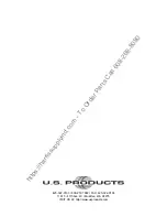 Предварительный просмотр 8 страницы U.S. Products COBRA-300H Operating Instructions Manual