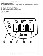 Preview for 8 page of U.S. Products HYDRAPORT 100SC Information And Operating Instructions