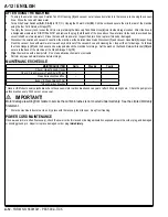 Preview for 12 page of U.S. Products PEX 500-C-TICK Information & Operating Instructions