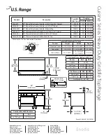 Предварительный просмотр 2 страницы U.S. Range C0836-60-1 Specifications