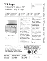 U.S. Range PS-8-2020 Specifications preview