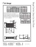 Preview for 2 page of U.S. Range Regal RHPR-24 Specification