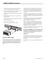 Предварительный просмотр 14 страницы U.S. Range Salamander Broiler Installation And Service Manual