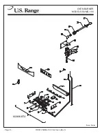 Предварительный просмотр 10 страницы U.S. Range SUMG-100 (GAS) Parts List