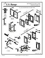 Предварительный просмотр 12 страницы U.S. Range SUMG-100 (GAS) Parts List