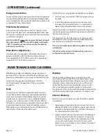 Preview for 16 page of U.S. Range UIRCM60 Installation And Operation Manual