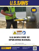 U.S.SAWS CORE EZ Operating Manual preview