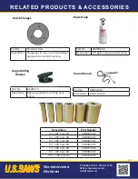 Preview for 12 page of U.S.SAWS CORE EZ Operating Manual