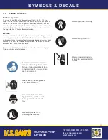 Preview for 3 page of U.S.SAWS TC-7 Operating Manual