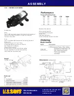 Предварительный просмотр 9 страницы U.S.SAWS US27815 Owner'S Manual