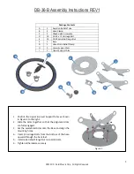 Preview for 1 page of U.S. Solar Mounts DB-36-B Assembly Instructions