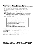 Предварительный просмотр 2 страницы U.S.T.E. VISTA 8202 Installation Instructions