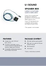 Preview for 1 page of U-sound CARME 3.0 UJ-R1030 Quick User Manual