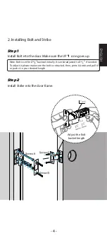 Preview for 5 page of U-tec Ultraloq U-Bolt WiFi Installation And User Manual