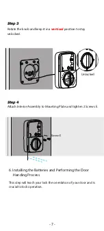 Preview for 8 page of U-tec Ultraloq U-Bolt WiFi Installation And User Manual