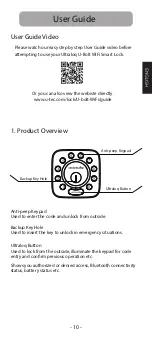 Preview for 11 page of U-tec Ultraloq U-Bolt WiFi Installation And User Manual