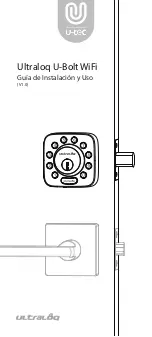 Preview for 19 page of U-tec Ultraloq U-Bolt WiFi Installation And User Manual