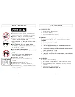 Предварительный просмотр 3 страницы U-Tech U 851 Instruction Manual