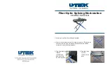 U-Teck Fiber Optic Splicing Workstation Assembly Instructions preview