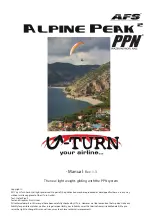 U-Turn Alpine Peak 2 XS Manual preview