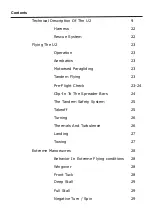 Preview for 5 page of U-Turn Tandem U2 DHV 1 Owner'S Manual