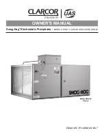 UAS CLARCOR Smog-Hog SHN-10 Owner'S Manual preview