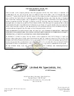 Preview for 32 page of UAS SMOG-HOG SG SERIES Owner'S Manual