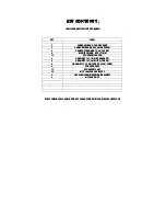 Preview for 3 page of UAV Frame LG 30 Assembly Manual