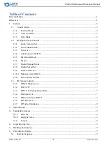 Preview for 3 page of UAV Vision CM160 Operation Manual