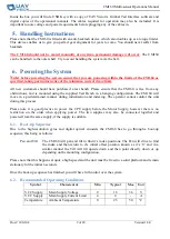 Preview for 9 page of UAV Vision CM160 Operation Manual