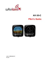 uAvionix AV-30-C Manual предпросмотр