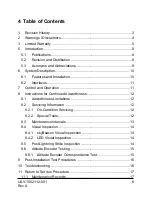 Preview for 6 page of uAvionix skyBeacon STC Maintenance Manual