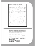 Preview for 7 page of ubabub u0400 Instructions Manual