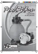 ubbink PoolFilter Manual preview