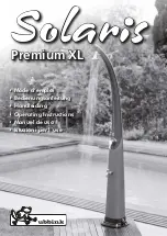 ubbink Solaris Premium XL Operating Instructions Manual preview