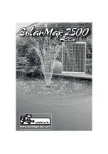 Preview for 1 page of ubbink SolarMax2500 Accu Manual