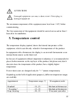 Предварительный просмотр 13 страницы UBC Frost Stream Freeze Operating Instructions Manual