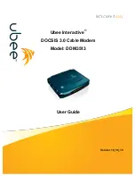 Preview for 1 page of Ubee DDM3513 User Manual