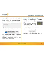 Предварительный просмотр 12 страницы Ubee UBH1706-AA00 Quick Installation Manual