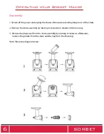 Предварительный просмотр 7 страницы UBER APPLIANCE Sorbet Maker User Manual