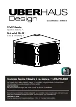 Preview for 1 page of UBERHAUS DESIGN 38115078 Operator'S Manual