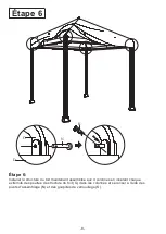 Предварительный просмотр 20 страницы UBERHAUS DESIGN 40035017 Assembly Instructions Manual