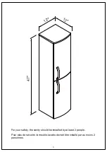 Preview for 2 page of UBERHAUS DESIGN 75225016 User Manual