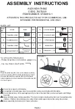 Предварительный просмотр 2 страницы UBERHAUS DESIGN 79275021 Operator'S Manual