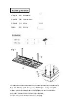 Предварительный просмотр 2 страницы UBERHAUS DESIGN 79345030 Operator'S Manual