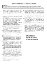 Preview for 3 page of UBERHAUS DESIGN 83035029 Operator'S Manual