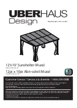 Preview for 1 page of UBERHAUS DESIGN 999-3142990 Manual