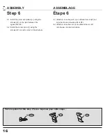 Preview for 16 page of UBERHAUS DESIGN 999-3148060 Operator'S Manual