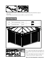 Preview for 8 page of UBERHAUS DESIGN Sonoma 38115059 Operator'S Manual